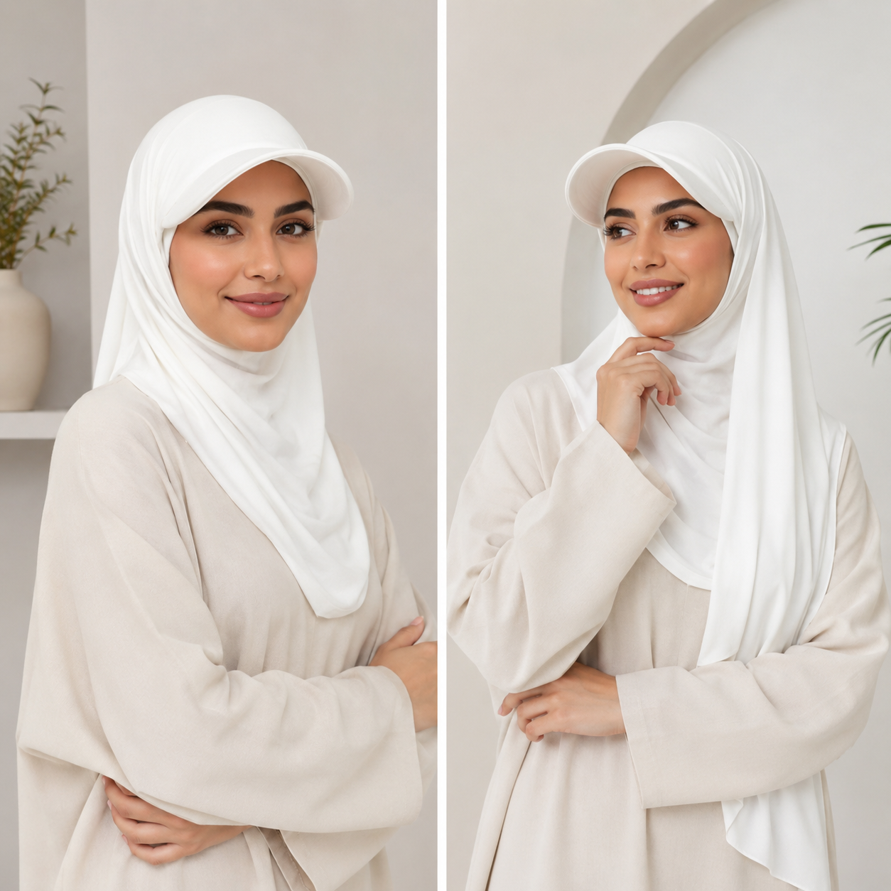 HAYAA | The Infinite Cotton-Stretch Sport Hijab Cap