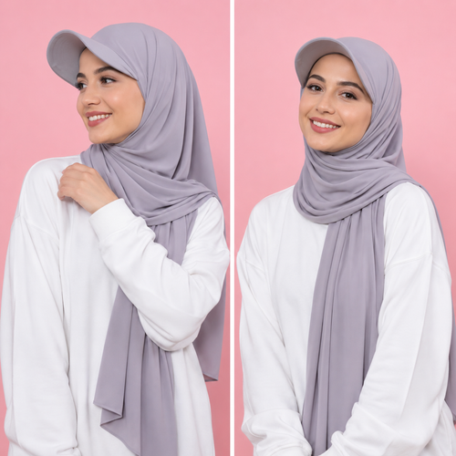 HAYAA | The Infinite Cotton-Stretch Sport Hijab Cap