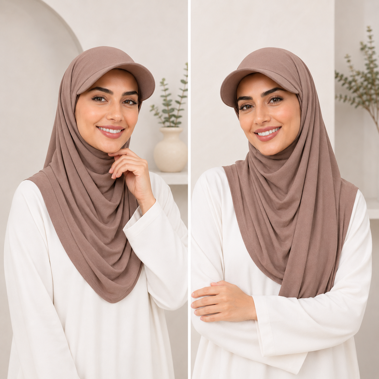 HAYAA | The Infinite Cotton-Stretch Sport Hijab Cap